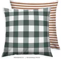 Produktbild: TOM TAILOR HOME Kissenbezüge new bedroom, Classic Check, 40x40cm oder 40x80cm, (1 Stück), Wendedesign mit Markenreißverschluss