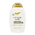 Produktbild: OGX Nourishing Coconut Milk Conditioner (385 ml), feuchtigkeitsspendende Haarspülung mit Kokosmilch, Kokosöl und Protein, intensive Haarpflege Spülung ohne Silikone, Sulfate und Parabene