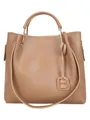 Produktbild: Lucky Bees Henkeltasche in Beige - (B)34 x (H)33 x (T)16 cm, Damen