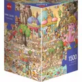 Produktbild: 4001689300470 Puzzle Heye. 1500 elementów. Kraina Jogi, Degano Heye