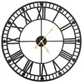 Produktbild: vidaXL Wanduhr Vintage mit Quarzwerk Metall 60 cm XXL