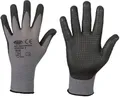 Produktbild: stronghand® Handan Nylon-Strick-Handschuhe (12er Pack) - EN388 CE Cat 2 - benoppt - grau - Gr. 7