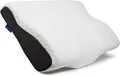 Produktbild: Wolkenfeld Arnold-Nackenkissen, 1-tlg., Memory Foam Nackenkopfkissen – für Seiten-, Rücken- & Bauchschläfer