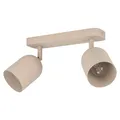 Produktbild: EGLO TILSTON Strahler Deckenlampe 2-flammig Sandfarben Metall 58 x 20,5 cm