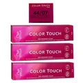 Produktbild: Wella Color Touch Plus 3 x 60 ml 44/07 mittelbraun intensiv natur braun Intensiv