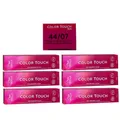 Produktbild: Wella Color Touch Plus 6 x 60 ml 44/07 mittelbraun intensiv natur braun Intensiv
