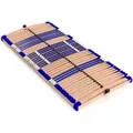 Produktbild: Lattenrost Comfort 44® Fix, Schlummerparadies, Kopfteil nicht verstellbar, Fußteil nicht verstellbar, aus 100% BUCHE, 10 Jahre Garantie, fertig montiert, SCHULTERFRÄSUNG 80 cm x 200 cm x 7,5 cm
