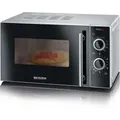 Produktbild: Severin Mw 7771   Schwarz/silber 2 In 1 Mit Grillfunktion