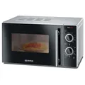 Produktbild: Severin MW 7771 20L 700W Mikrowelle - Schwarz/Silber
