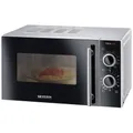 Produktbild: Severin MW 7771 schwarz/silber 2 in 1 mit Grillfunktion MW7771 (4008146041303)