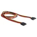 Produktbild: Delock Verlängerungskabel Power SATA 15 Pin Stecker > SATA 15 Pin Buchse 100 cm
