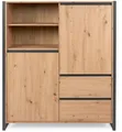 Produktbild: Finori Highboard, Artisan Oak / Anthrazit B x H x T ca. 120 x 139 x 40 cm