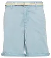 Produktbild: s.Oliver Damen Shorts mit Gürtel – Mid Rise, Straight Fit, Baumwollstretch