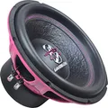 Produktbild: Ground Zero 30 cm Subwoofer – 2 x 2 Ohm Voicecoil – 1000 WRMS, Schwarz, GZIW 12SPL Pink