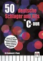 Produktbild: 50 Deutsche Schlager in C-Dur | Einfache Klaviernoten zum Singen, Keyboard und Digitalpiano | Notenbuch für Anfänger | Schlager-Liederbuch für Schüler ... Piano-Songs: für Keyboard, E-Piano, Gitarre