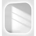 Produktbild: Emke LED-Badspiegel 50 x 50 cm Quadratischer Ultradünner Spiegel mit Antibeschlag KaltweißesNeutralesWarmweißes Licht