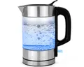 Produktbild: ProfiCook Wasserkocher PC-WKS 1229 G, Wasserkocher Edelstahl, 1L, blau beleuchtetg