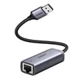 Produktbild: UGREEN USB 1000Mbps Gigabit Ethernet extern Netzwerkadapter Verlängerung grau LAN-Kabel