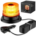 Produktbild: LED Warnleuchte Blinklicht 12/24V Blitzlampe Notfall Leuchte Stroboskop