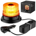 Produktbild: LED Warnleuchte, 40 LED, 7 Blitzmodi, , 12/24V, Amber