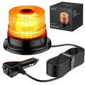 Produktbild: LED Warnlicht 7 Modi 5 Meter Kabel Magnetisch 12 24V