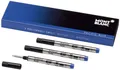 Produktbild: Montblanc® 124505 Tintenrollermine Mozart - M, small, pacific blue, 3 Stück