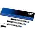Produktbild: MONTBLANC Rollerball-Mine Gelschreibermine blau 1,0 mm 3 St.