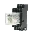 Produktbild: AC 6V Spule 4PDT Universal Stromrelais 14 Stift MY4J 5A 240VAC/28VDC mit Basis