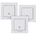 Produktbild: Homematic IP Smart Home 3er-Set Temperatur- und Luftfeuchtigkeitssensor HmIP-STH, innen