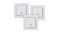 Produktbild: Homematic IP Smart Home 3er-Set Temperatur- und Luftfeuchtigkeitssensor HmIP-STH, innen 4023392519659
