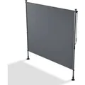 Produktbild: Juskys Senkrechtmarkise Barbados 200 x 310 cm Grau