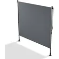 Produktbild: Juskys Senkrechtmarkise, Grau, Textil, 200x310 cm, Sonnen- & Sichtschutz, Sichtschutz Garten, Sichtschutzzäune