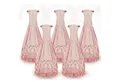 Produktbild: Blümelhuber Dekovase Glas-Vasen, 5 Stück, Rosa, 14,5cm (5 St)