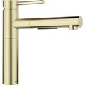 Produktbild: Blanco ALTA-S II | Edelstahl satin gold | Hochdruck | Mit herausziehbarem Schlauch | Rückflussverhin (527554)