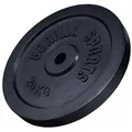 Produktbild: GORILLA SPORTS Hantelscheibe Hantelscheibe Guss 30/31 mm 1,25-30 KG, 20 kg, (1-tlg) schwarz