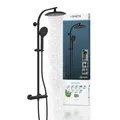 Produktbild: MADURA Duschsystem mit Thermostat, Duschset Regendusche inkl. Kopfbrause, Han...