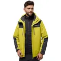 Produktbild: Jack Wolfskin 3-in-1-Funktionsjacke JASPER 3IN1 JKT M mit abnehmbarer, gefütterter Kapuze, wasserdicht, winddicht S (48)