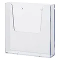 Produktbild: helit Wandprospekthalter transparent DIN A5 16,2 x 3,9 x 16,5 cm, 1 St.