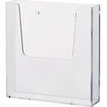 Produktbild: Prospekthalter the help wall 16,2 x 16,6 x 4,1 cm (b x h x t) din A5 Polystyrol glasklar 1 Fach