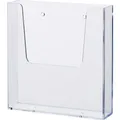 Produktbild: helit Wand-Prospekthalter, DIN A5, transparent