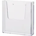 Produktbild: helit Wandprospekthalter H2350102 A5 1Fach PS transparent