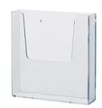 Produktbild: helit Wand Prospekthalter DIN A5 transparent