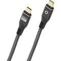 Produktbild: Oehlbach USB-C® Kabel   USB-C® Stecker 0.5 m Anthrazit Geflechtschirm, 8K UHD...