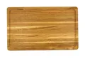 Produktbild: Schneidebrett Eiche Saftrille Tranchierbrett Eichenbrett Holzbrett 30x20cm