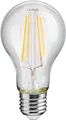 Produktbild: goobay 65396 E27 Filament LED Birne 7W / LED Birne mit E27 Fassung/LED Lampe mit geringer Wärmeentwicklung/Nicht dimmbar/Verbrauch 7 kWh/1000h / warmweißes Licht 2700K / Kristallklar