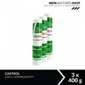 Produktbild: Castrol LMX Li-Komplexfett 2 Mehrzweckfett Langzeitfett 3x400 Gramm