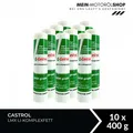 Produktbild: Castrol LMX Li-Komplexfett 2 Mehrzweckfett Langzeitfett 10x400 Gramm