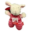 Produktbild: Sigikid Rassel Schaf Stofftier Plüsch Kuscheltier Halstuch Rot Muster ca 17cm