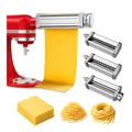 Produktbild: Nudelaufsatz für KitchenAid – Pasta Roller, Spaghettischneider & Fettuccine