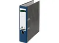 Produktbild: Ordner LEITZ® 1080, DIN A4, Rückenbreite 80 mm, Griffloch, geklebtes Rückenschild, Hartpappe, 1 Stück, blau